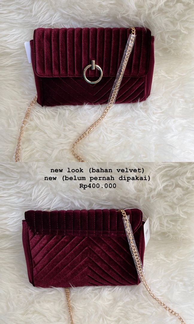 New look red bag hot sale