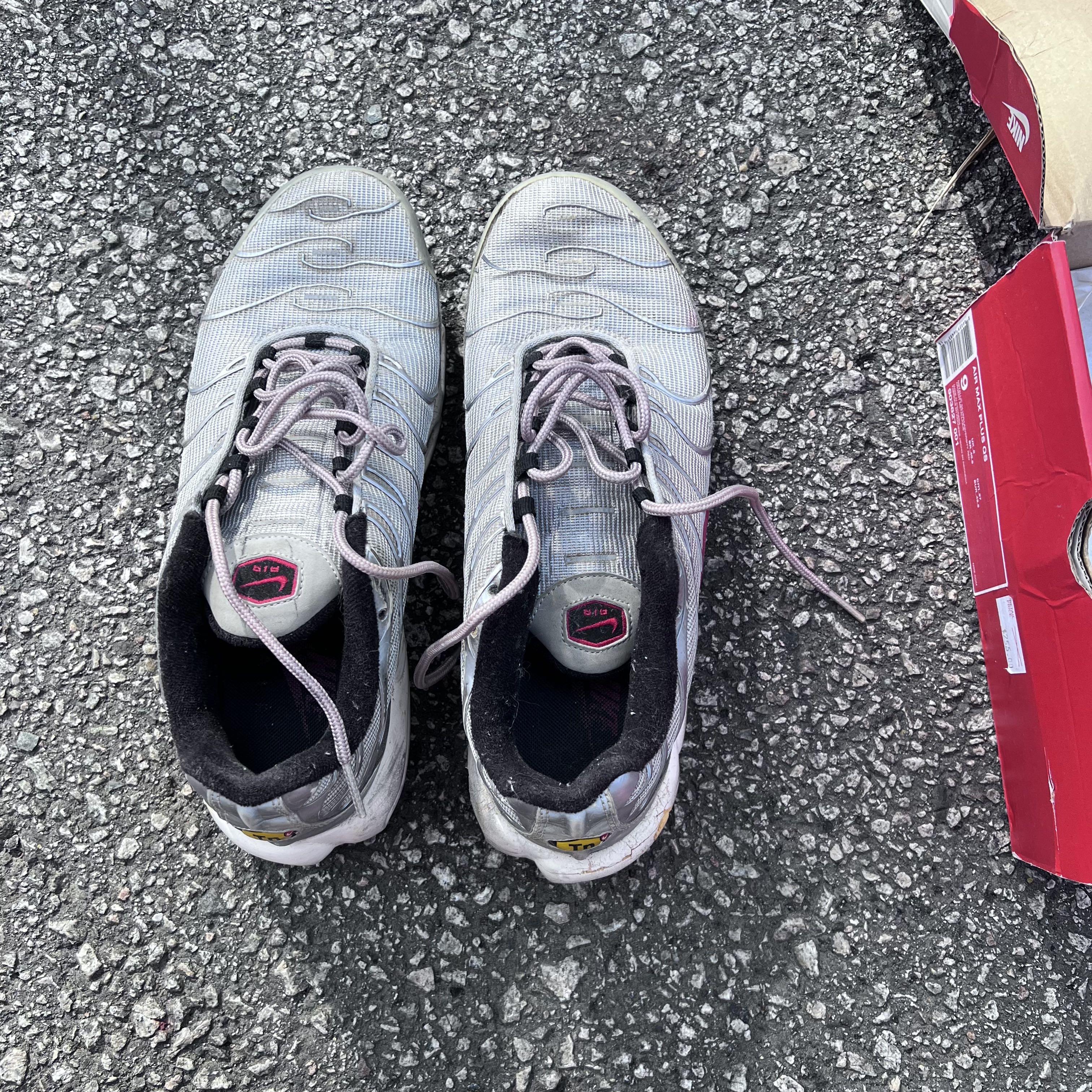 Nike air max cheap plus qs silver