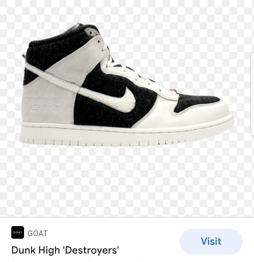 nike dunk high, Men's Fashion, Footwear, Sneakers on Carousell
