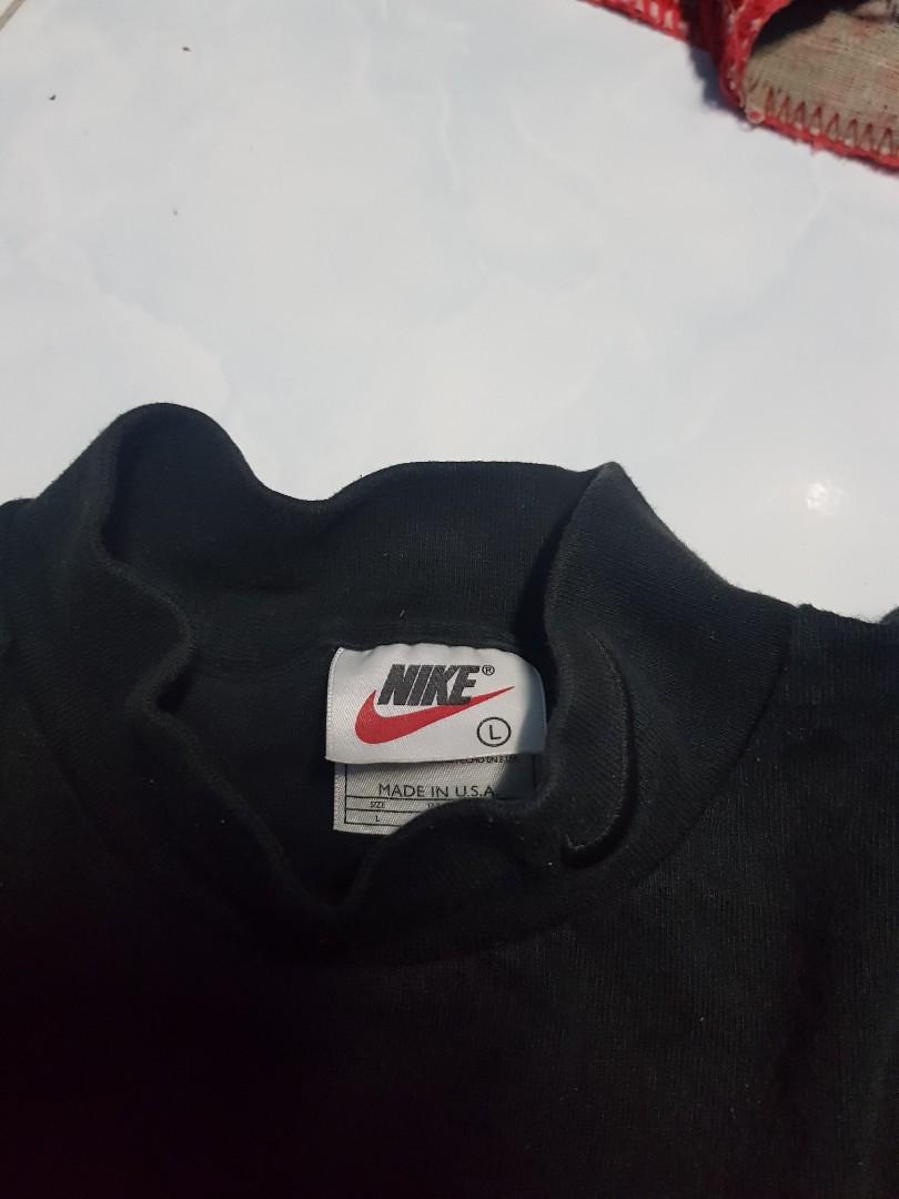 Nike vintage turtleneck shortsleeve Men s Fashion Tops Sets