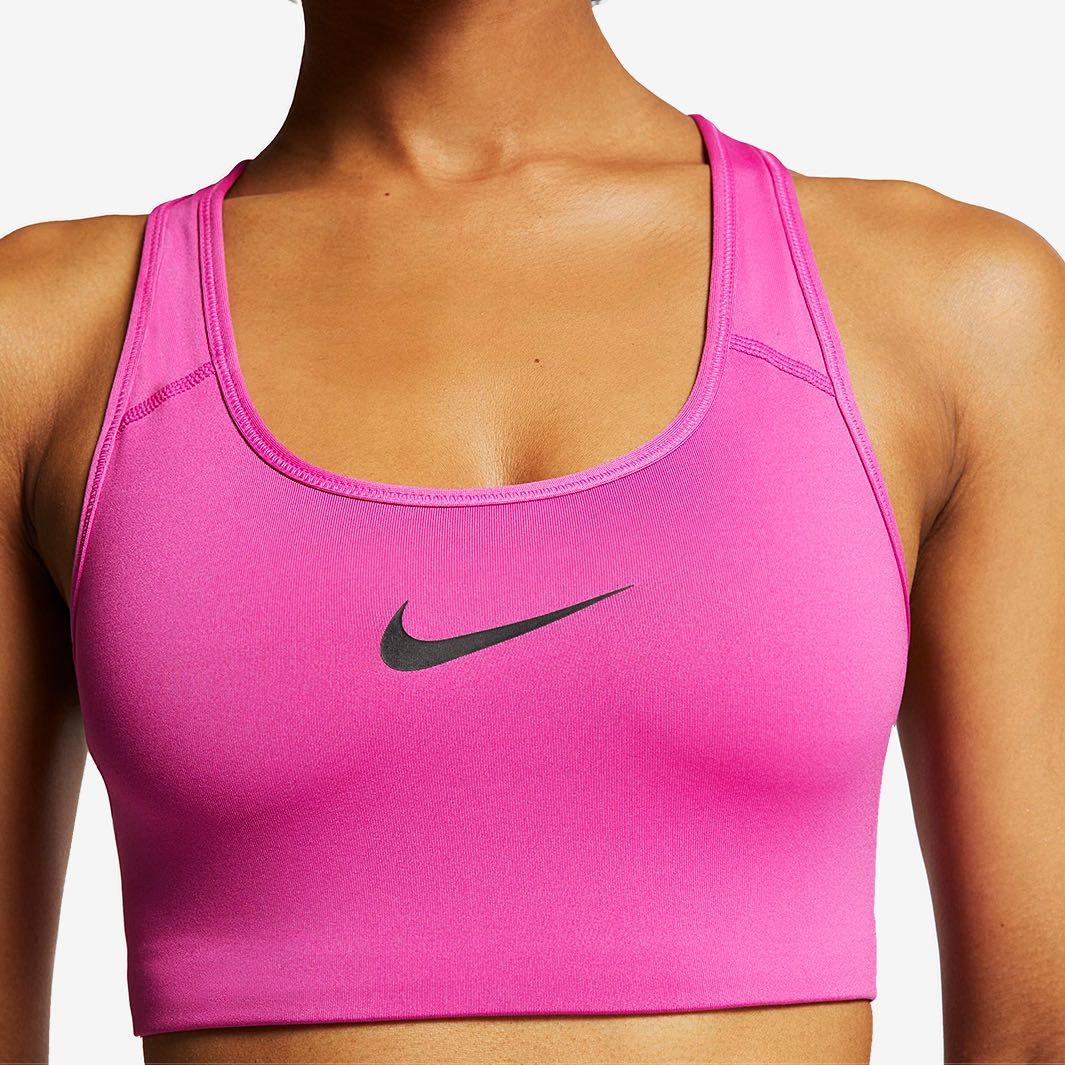 NEW] Nike Swoosh Sports Bra, Women's Fashion, Activewear on Carousell