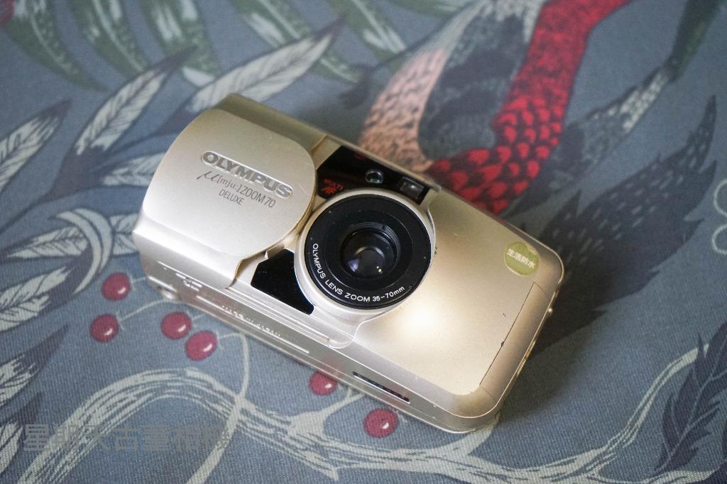 【星期天古董相機】OLYMPUS MJU ZOOM 70 DELUXE 35-70mm 底片傻瓜相機