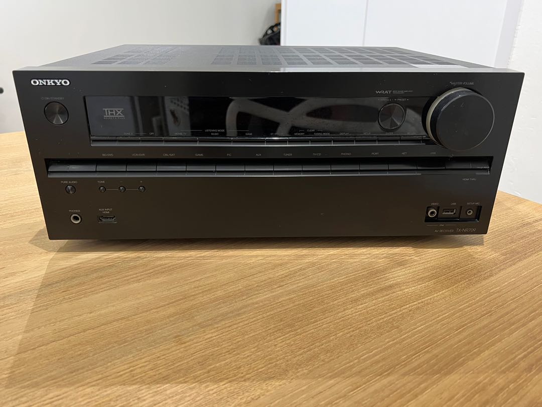 Onkyo TXNR709 Receiver, Audio, Soundbars, Speakers & Amplifiers on