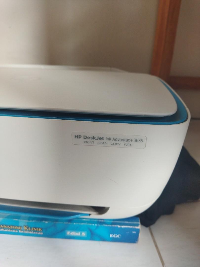 Printer HP Deskjet ink advantage 3635, Elektronik, Bagian Komputer \u0026  Aksesoris di Carousell