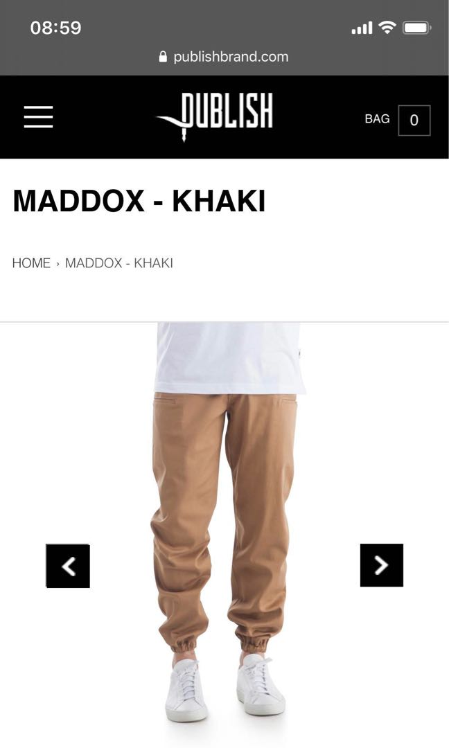 Publish brand pants top