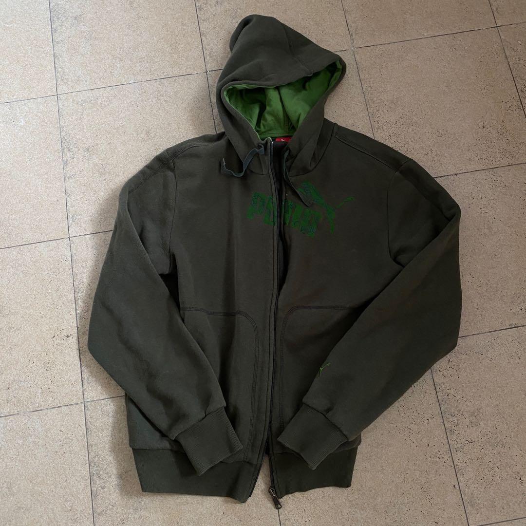 Puma green jacket