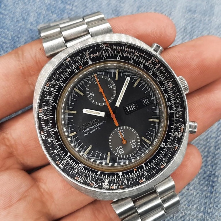 Seiko slide rule watch hot sale