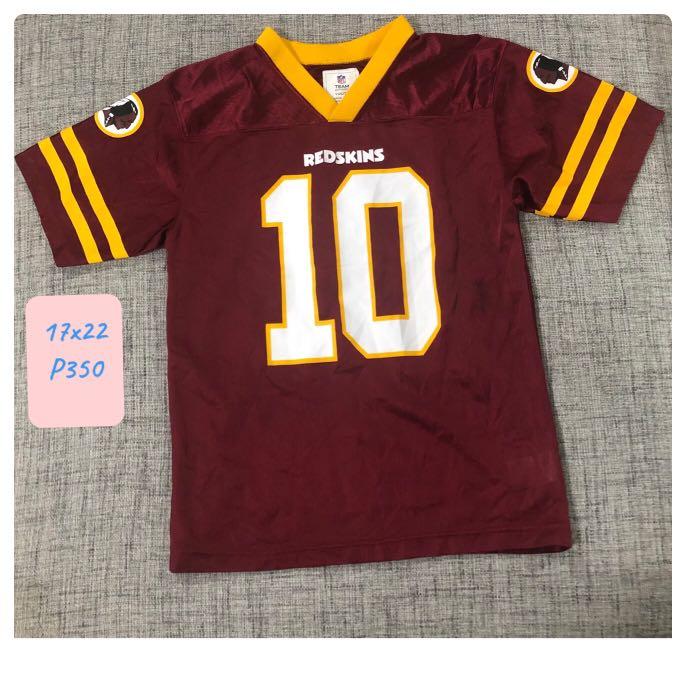 Redskins 2025 football jersey