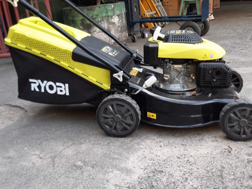 Ryobi 160cc 4 Stroke with Grass Catcher Lawn Mower, Furniture & Home