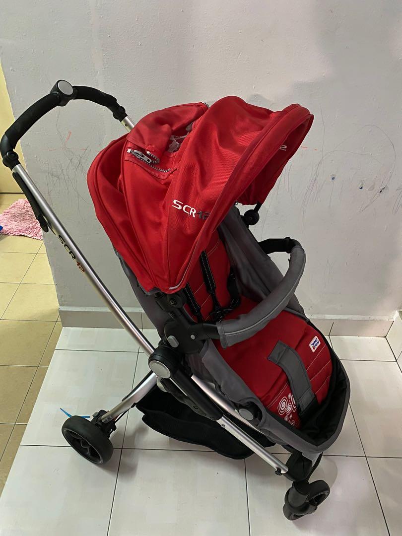 Stroller SCR12 Sweet legume Cherry