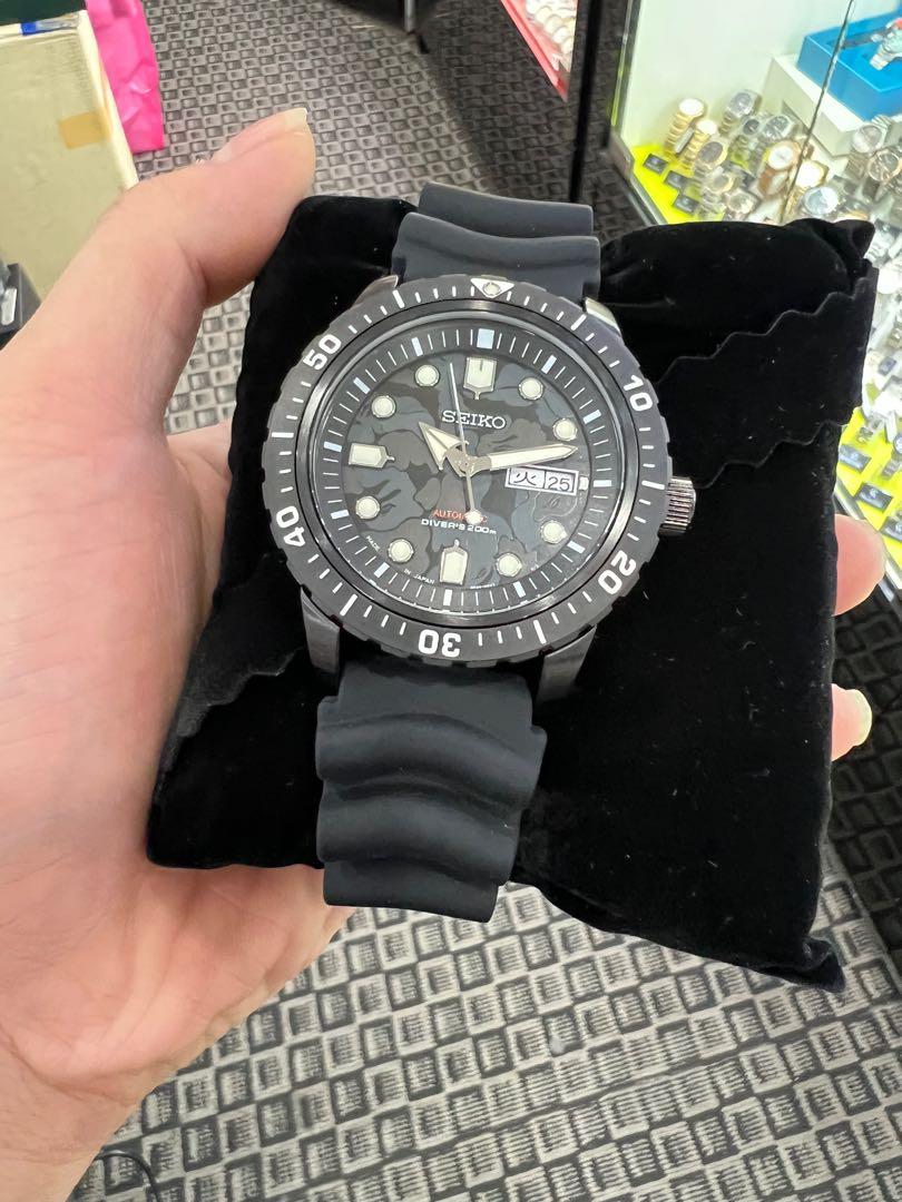 SEIKO BAPE LIMITED EDITION 999 PIECE ONLY MADE IN JAPAN 🇯🇵 AUTOMATIC  DIVERS 200M SZEL004, Women's Fashion, Watches & Accessories, Watches on  Carousell