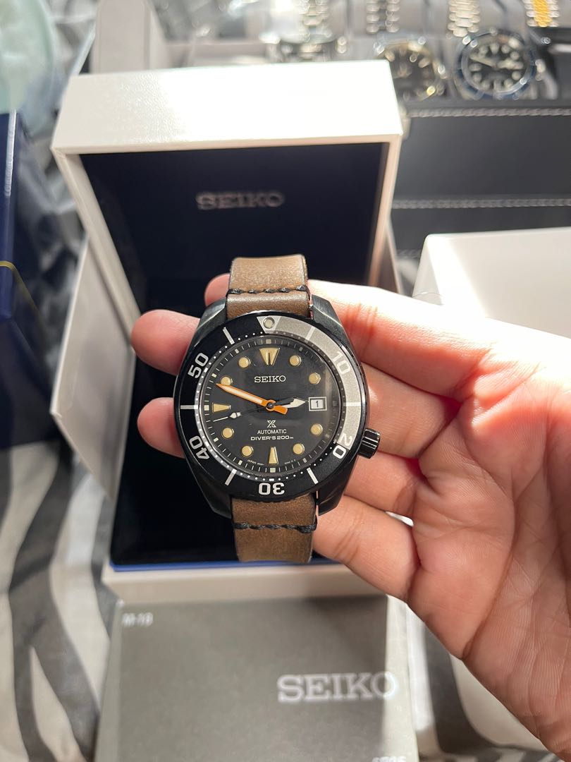 Seiko Sumo Black Series Limited Edition, Men's Fashion, Watches &  Accessories, Watches on Carousell