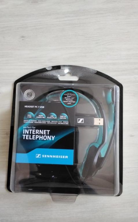 Sennheiser Pc 7 Usb Headset Audio Headphones Headsets On Carousell