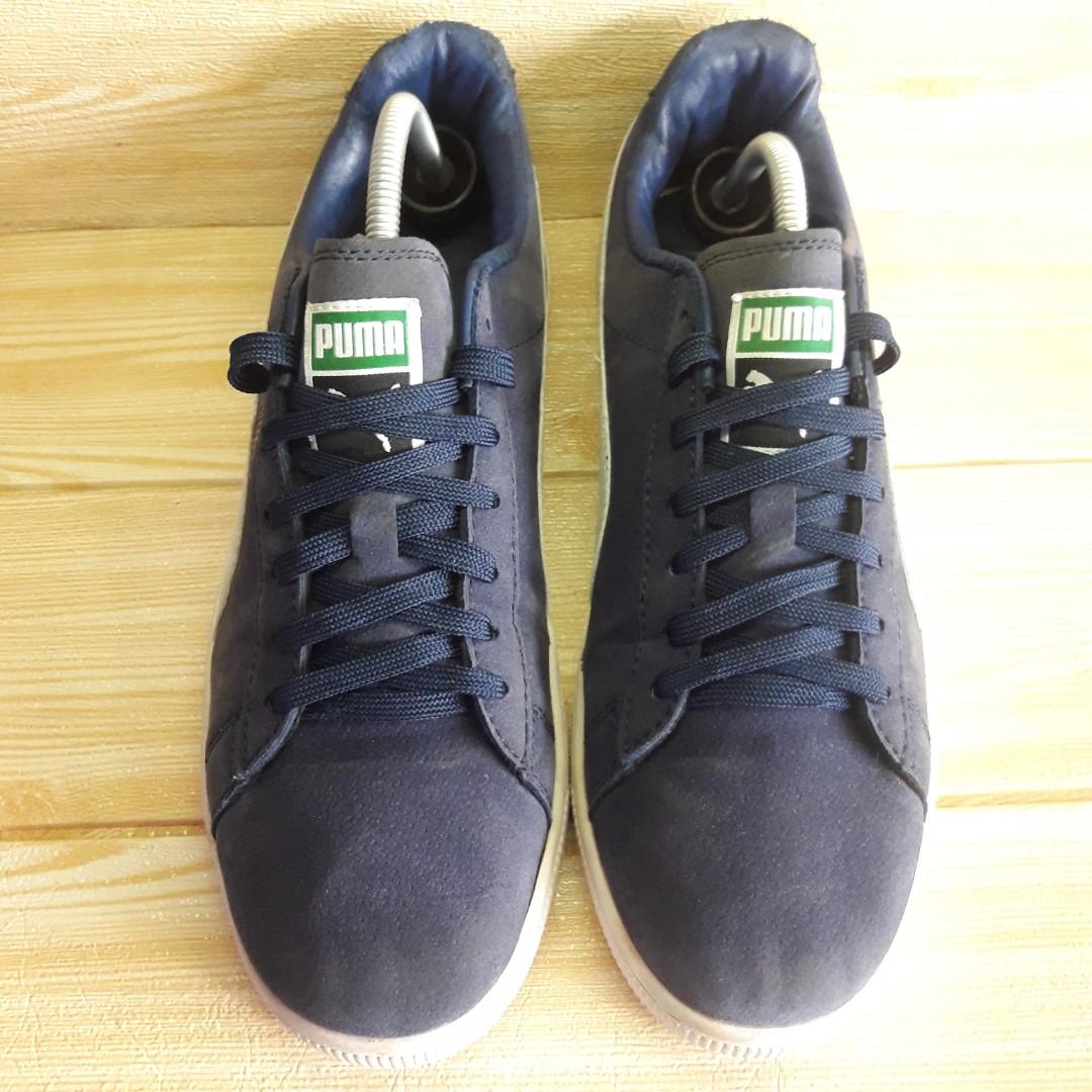 Sepatu Puma Suede Classic Trainers In Navy Blue Peacoat 35656851 Second Thrift Shoeshop r10