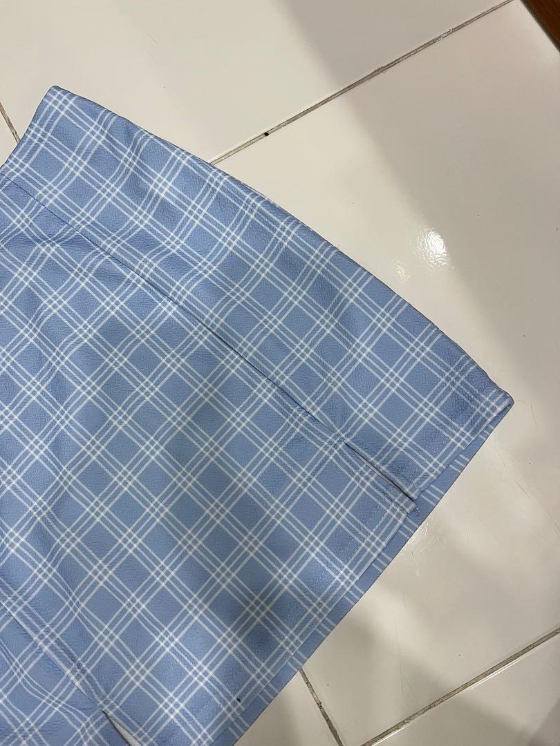 Shein Tartan Skirt (Category: Skirts) located in Quezon City. Submitted by rd.222 (Listing ID 1139718303, Image 2). Description: Shein Mini skirt Size Small Never worn Kindly manage your expectations 10/10.