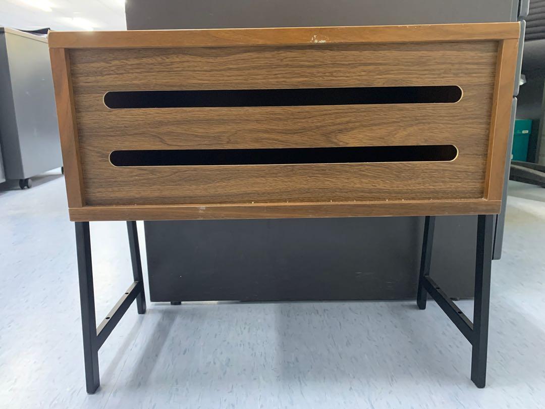 Side Table (Category: Tables & Sets) located in Singapore. Submitted by mgairkx (Listing ID 1139650148, Image 3). Description: 48cm (W) x 25cm (D) x 43cm (H) Price negotiable. .