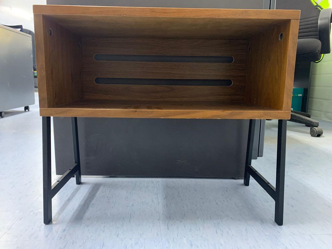 Side Table (Category: Tables & Sets) located in Singapore. Submitted by mgairkx (Listing ID 1139650148, Image 2). Description: 48cm (W) x 25cm (D) x 43cm (H) Price negotiable. .