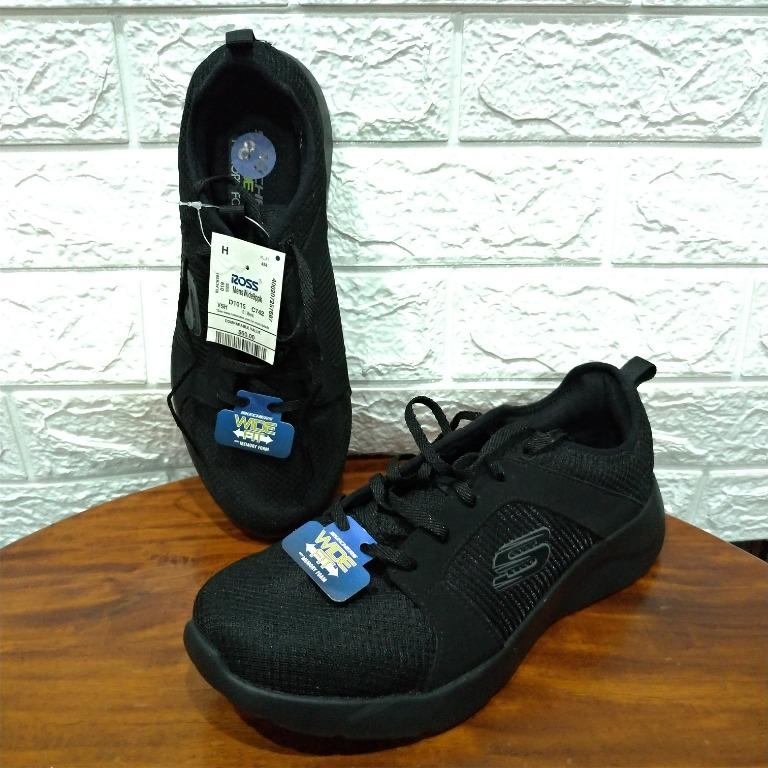 Skechers memory foam wide sales