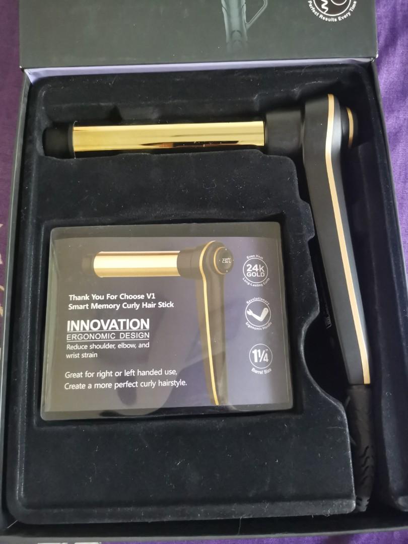 V1 smart hair best sale curling