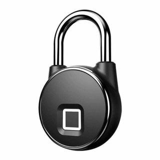 🎮Smart Padlock Fingerprint Induction Lock Keyless Door Security Waterproof CA
