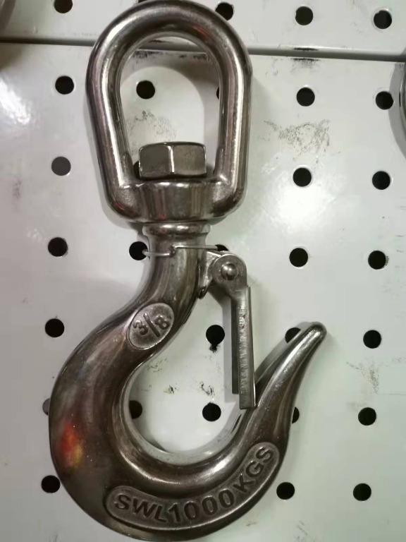 STAINLESS CARGO HOOK CRANE WITH SWIVEL HOOK, Commercial