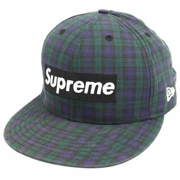 Supreme - SS18 Brown / White Checkered Box Logo Camp Cap Hat – eluXive