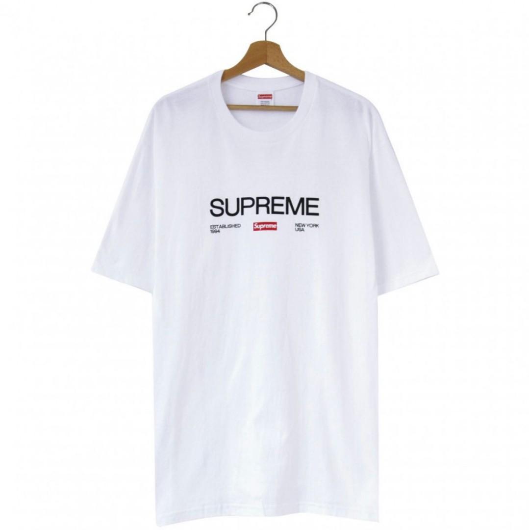 Supreme tshirt (Category: Tshirts & Polo Shirts) located in Singapore. Submitted by pepperpiepig (Listing ID 1139791105, Image 1). Description: brand new if interested pm me!.
