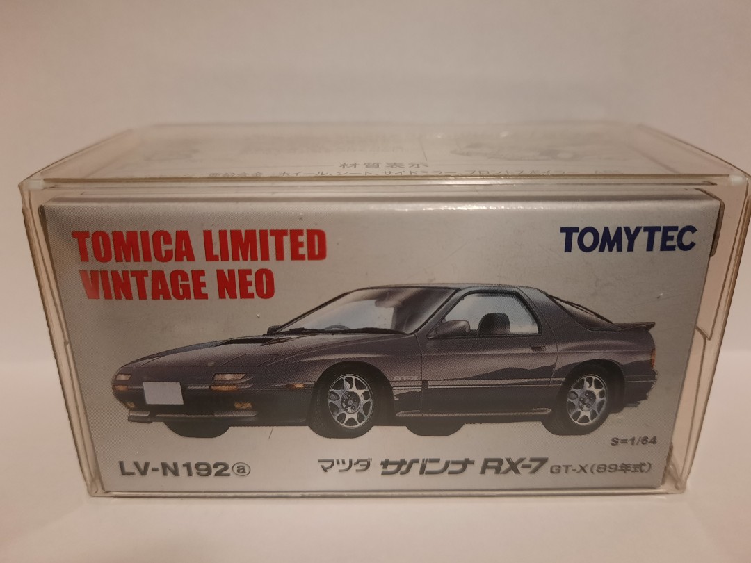 Tomica Limited Vintage Neo Tomytec Lv N192a Mazda Savanna Rx 7 Gt X 灰色 興趣及遊戲 玩具 遊戲類 Carousell