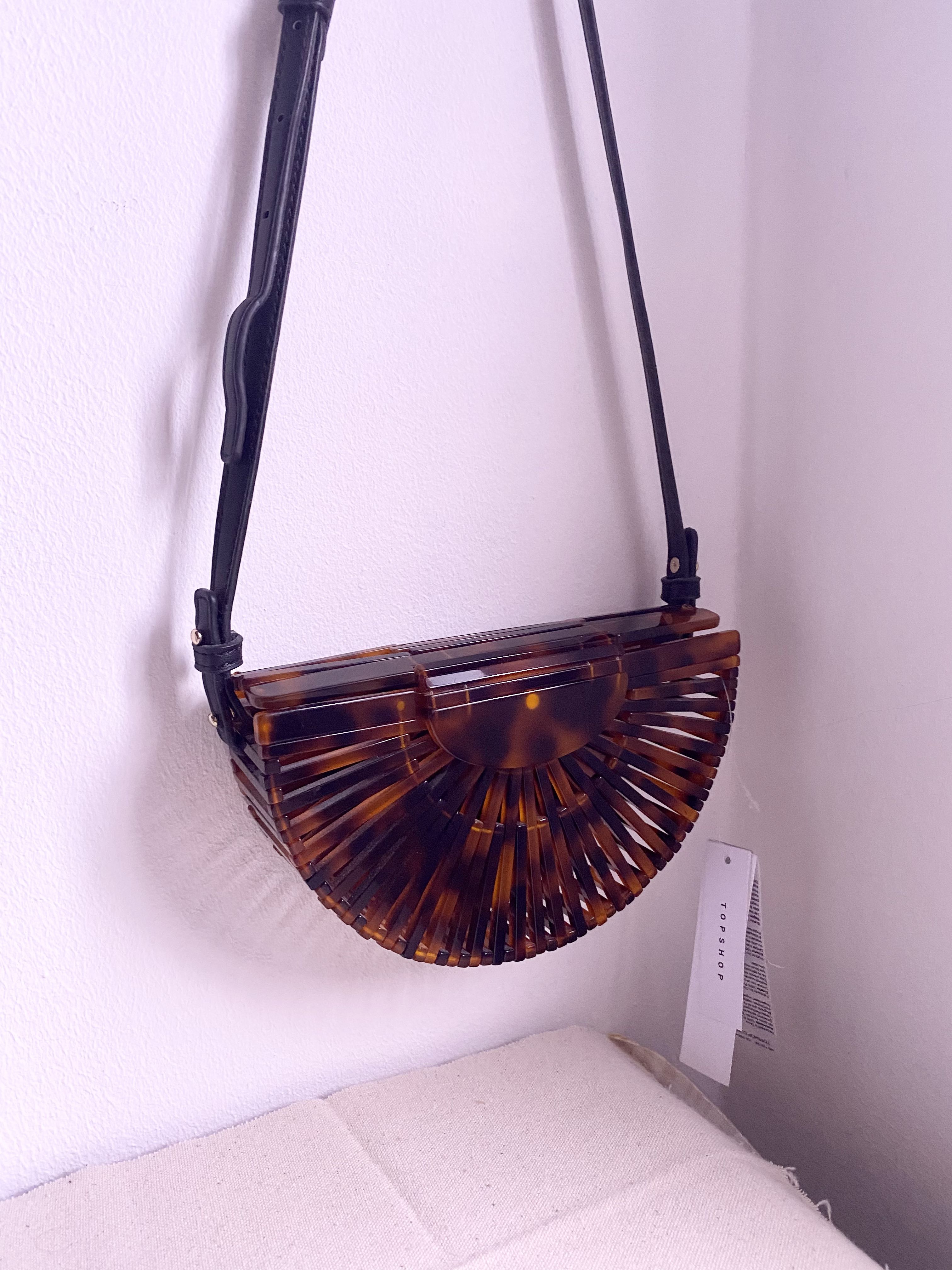 Tortoise shell bag hot sale topshop