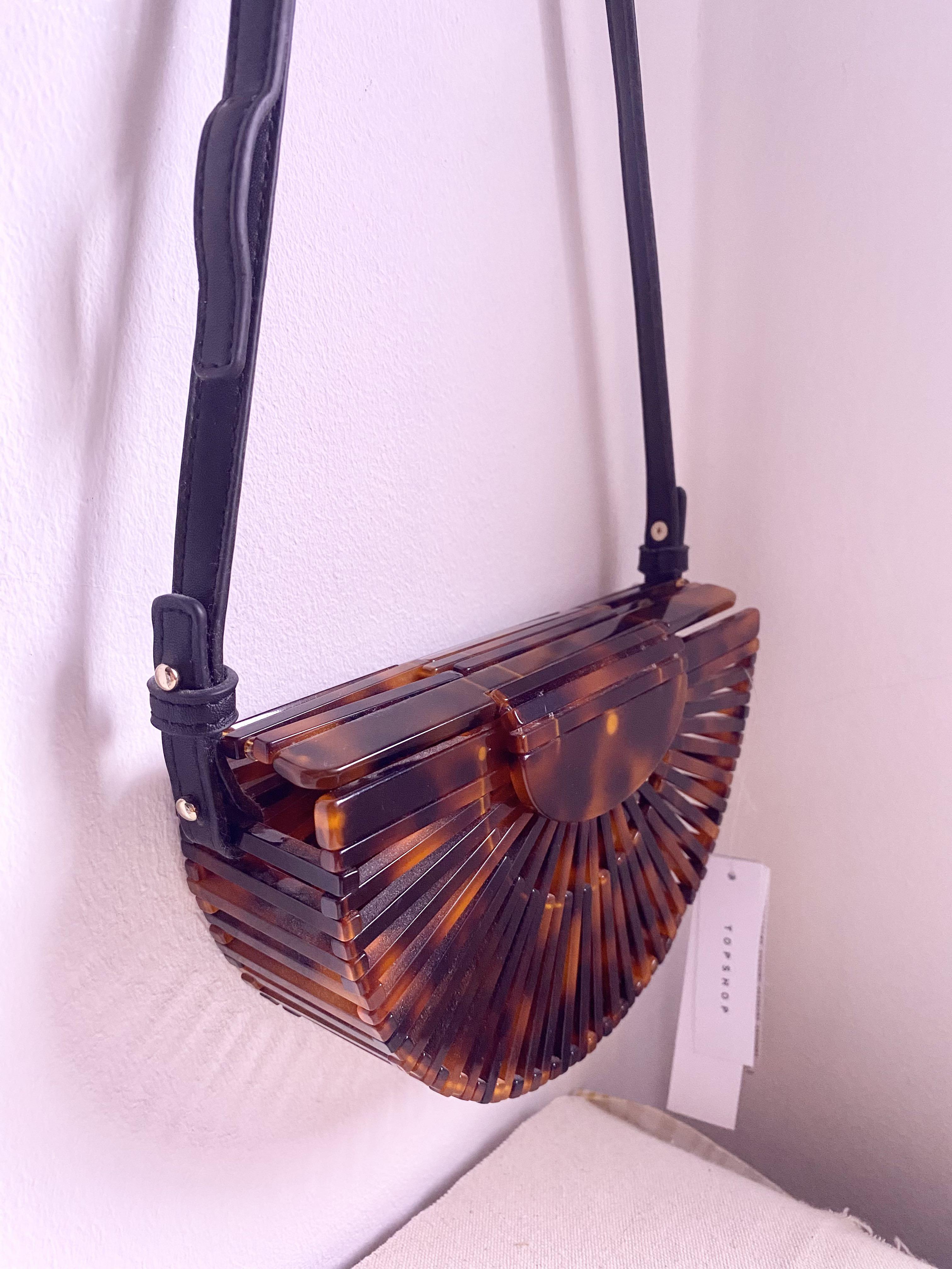 Tortoise shell bag hot sale topshop