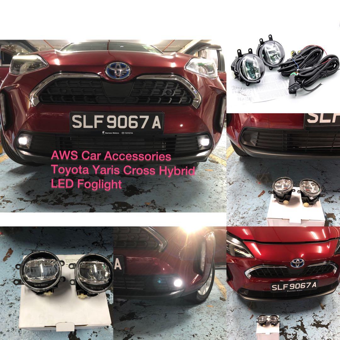 Toyota Yaris Cross Hybrid Installed LED Foglight, Car Accessories ...