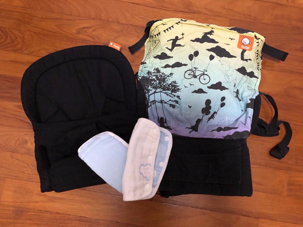 Tula Ergonomic Standard Carrier + Insert + Drool Pad, Babies & Kids ...