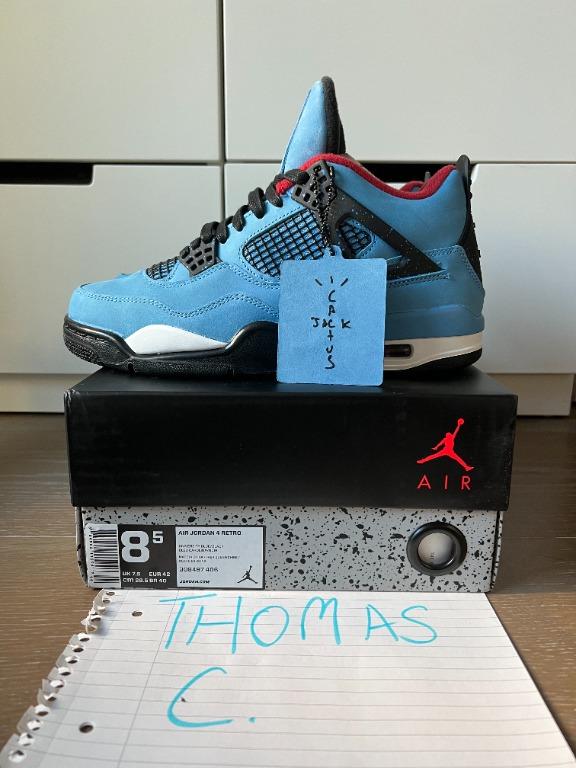 Nike air jordan 4 travis scott cactus jack hotsell