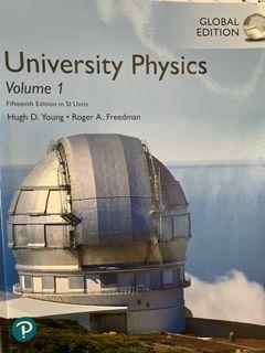 University Physics 15 Edition