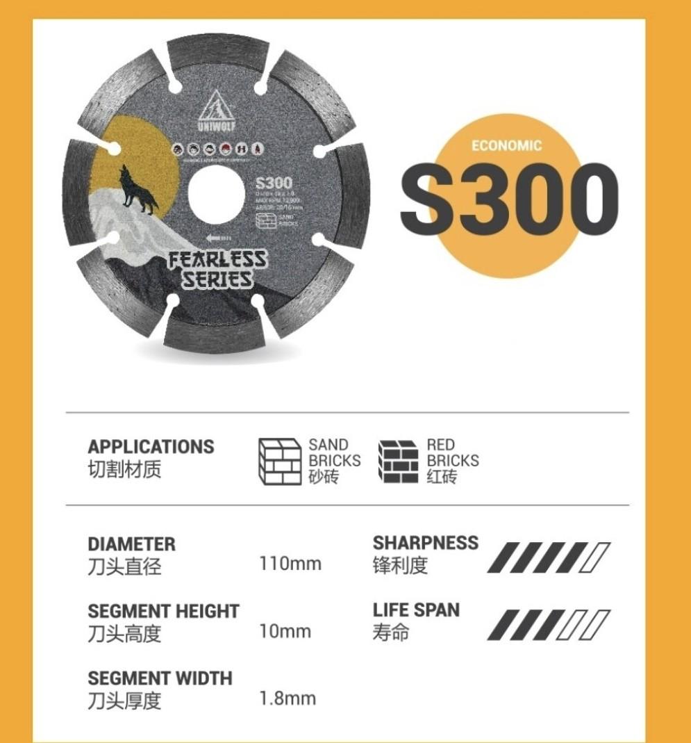 Uniwolf Angle grinder blade (4 inch), Everything Else, Others on Carousell