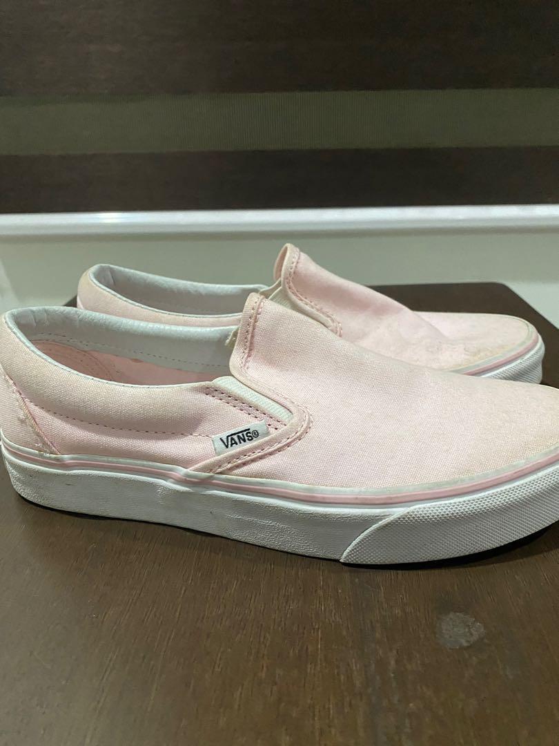 Vans light pink cheap