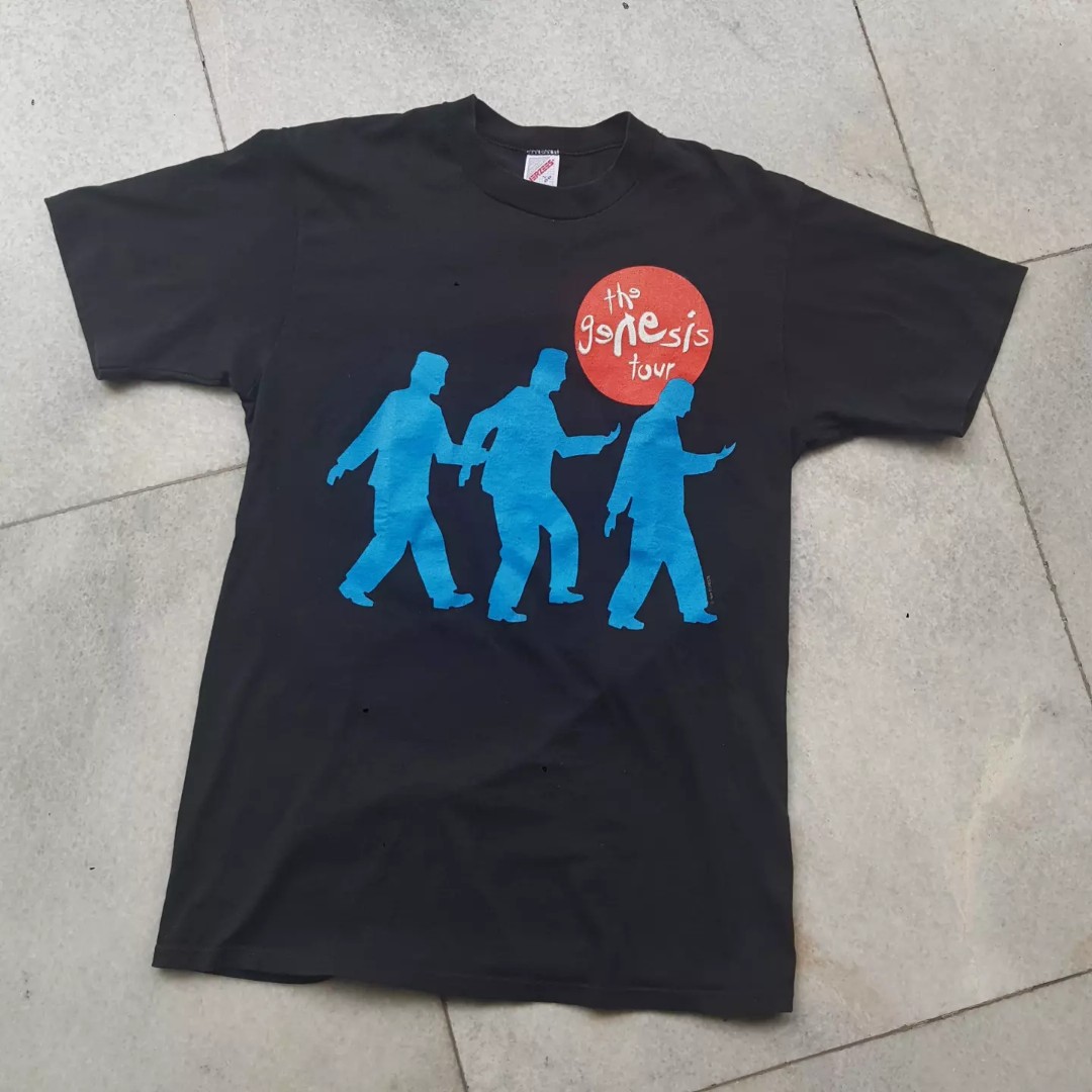 Vintage Genesis kaos t shirt band 1992 
