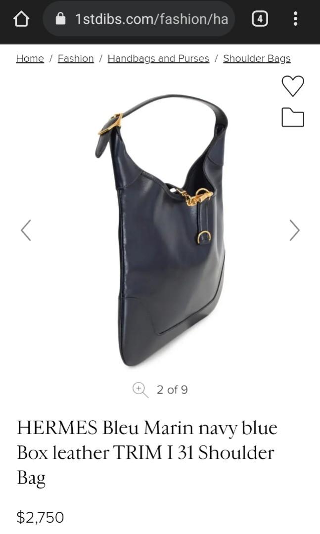 Hermes Herbag PM 2 in 1 Canvas Black Leather Shoulder Bag at 1stDibs