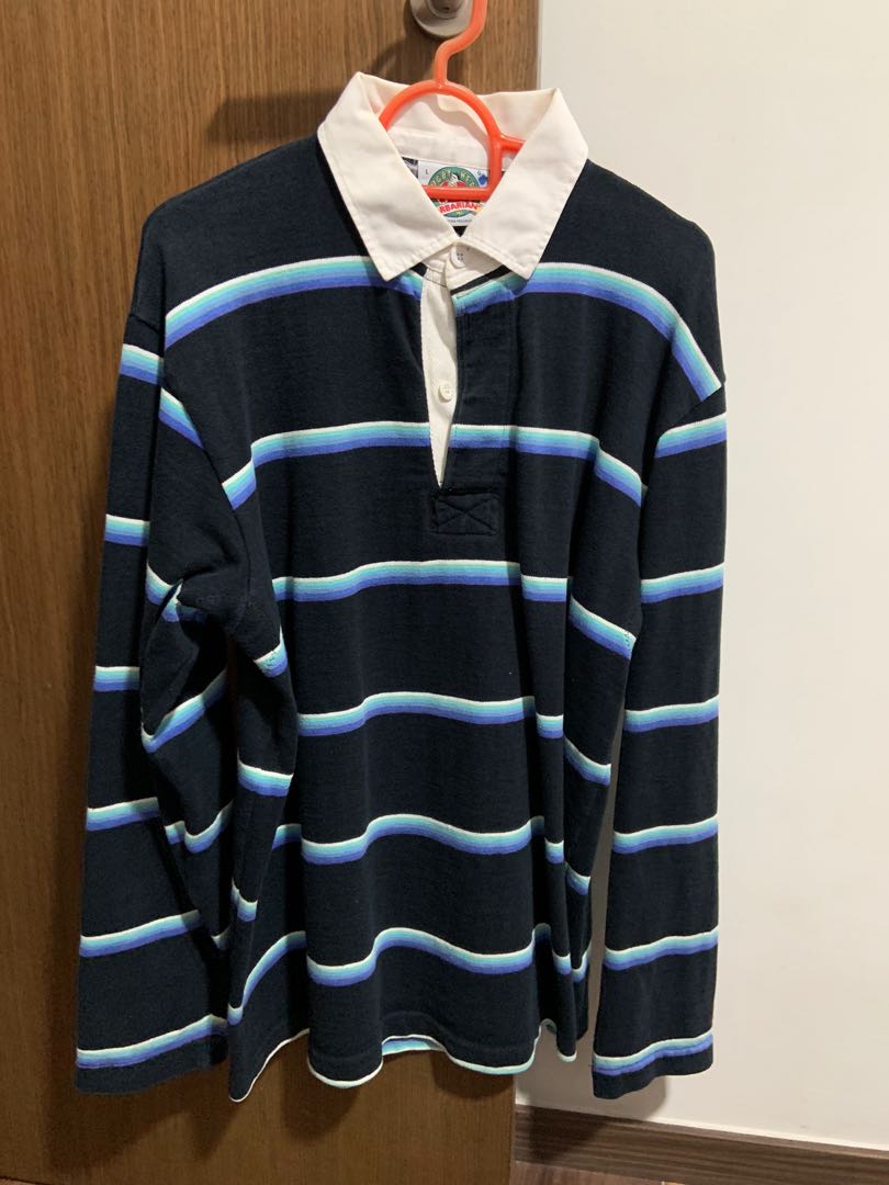 Classic Long Sleeve Polo Shirt for Men