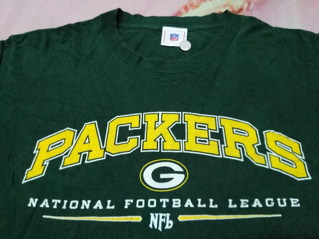 VINTAGE NFL GREEN BAY PACKERS LONGSLEEVE T-SHIRT, Men's Fashion