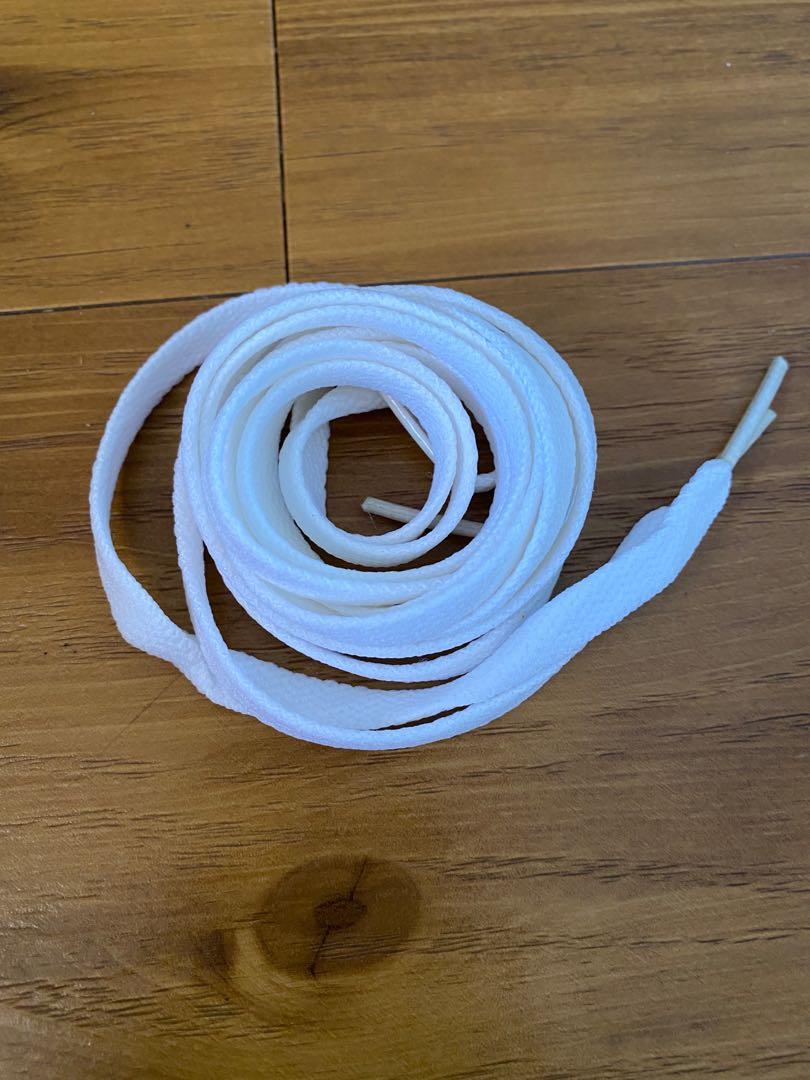 White vans laces hotsell