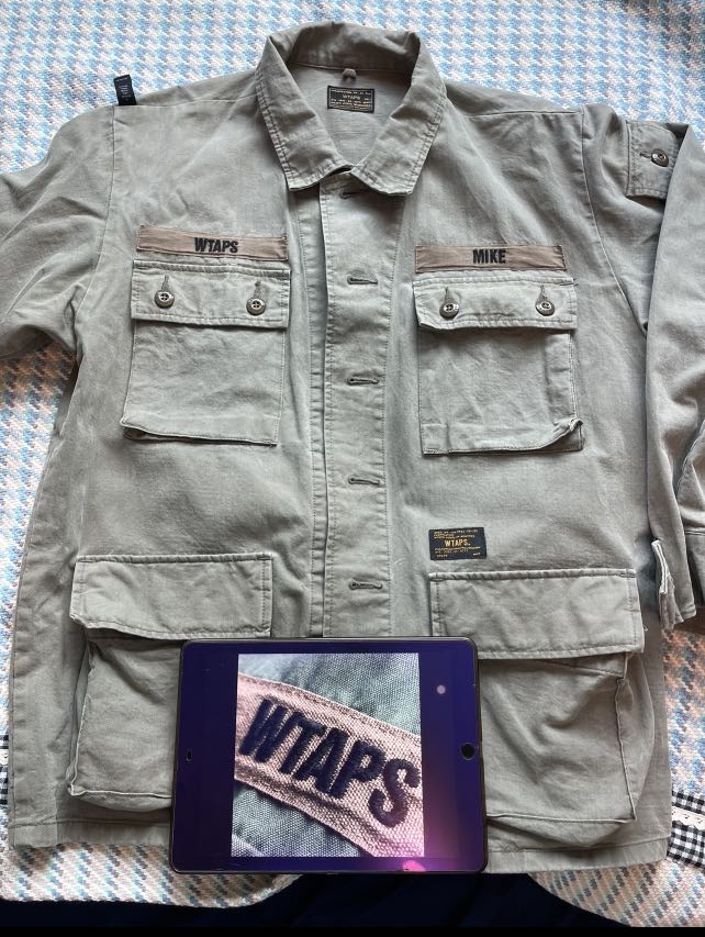 wtaps 17ss jungle ls, 男裝, 上身及套裝, T-shirt、恤衫、有領衫 