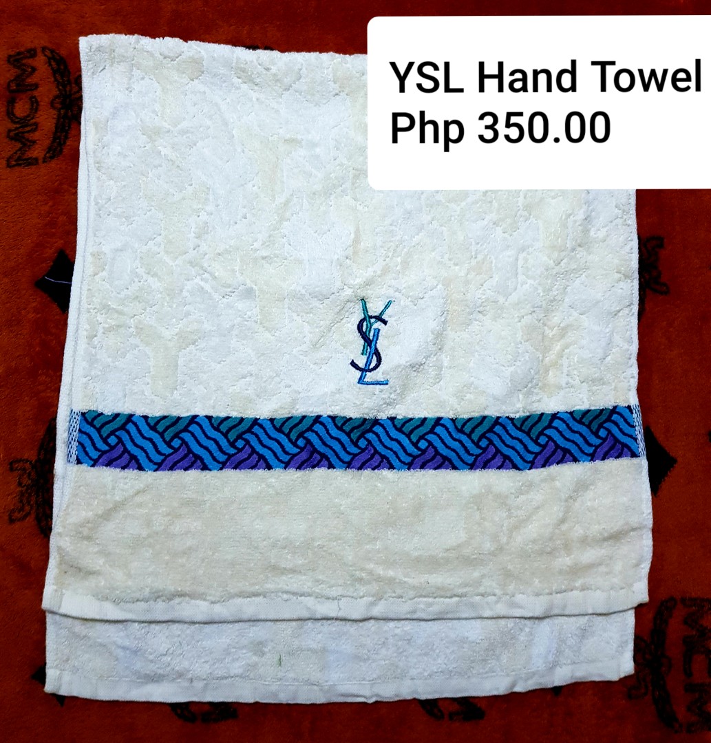 ysl hand towel