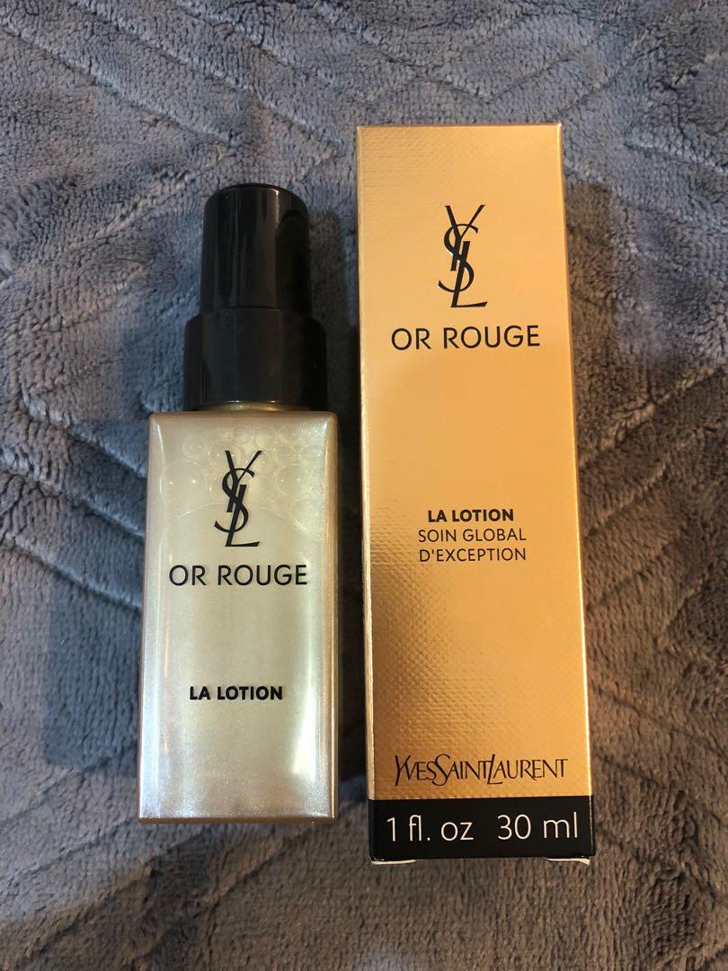 YSL Or Rouge La Lotion Soin Global D' Exception, 美容＆化妝品, 健康及美容- 皮膚護理, 面部-  面部護理- Carousell