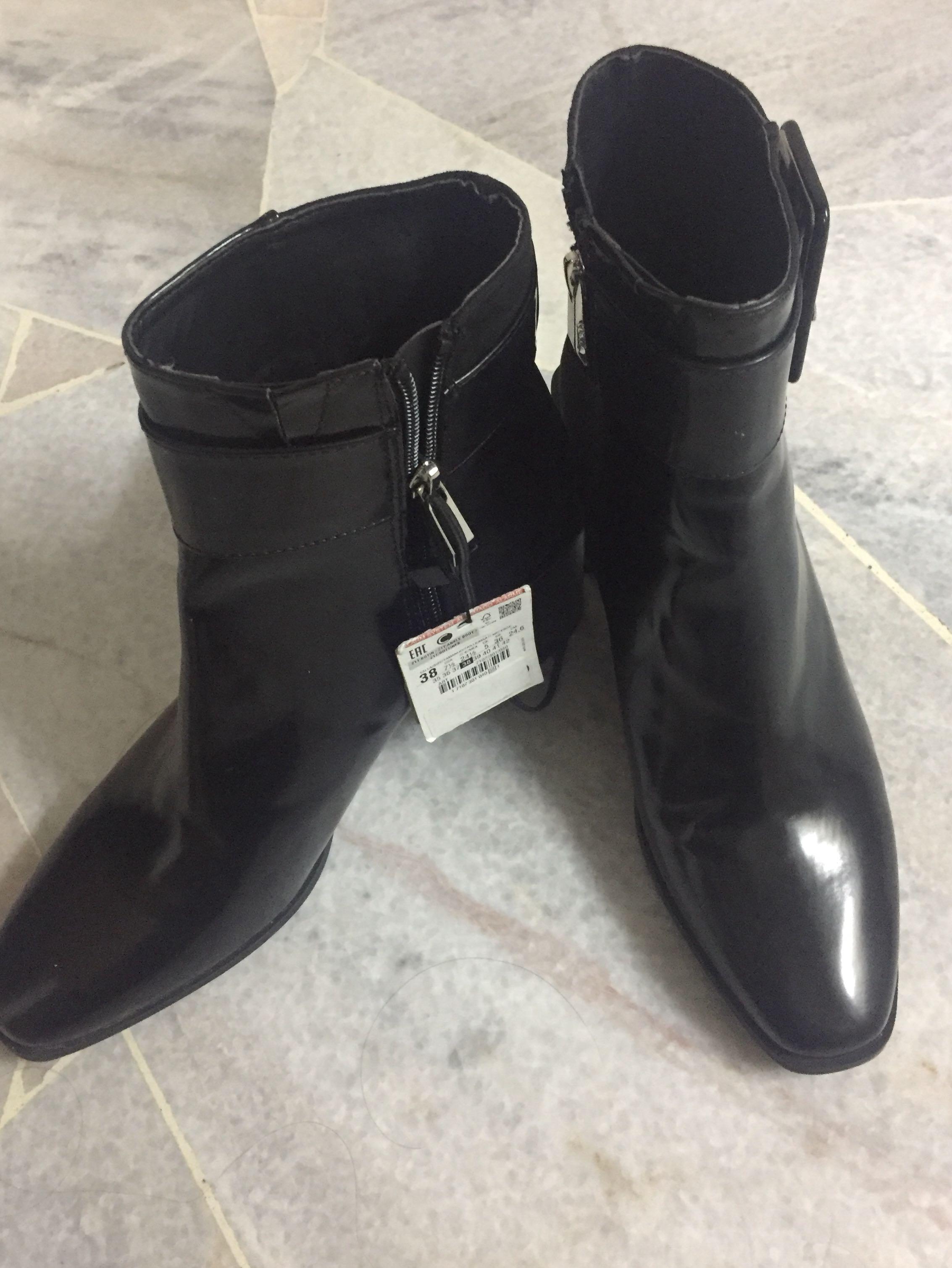 Zara botin shop ankle boot