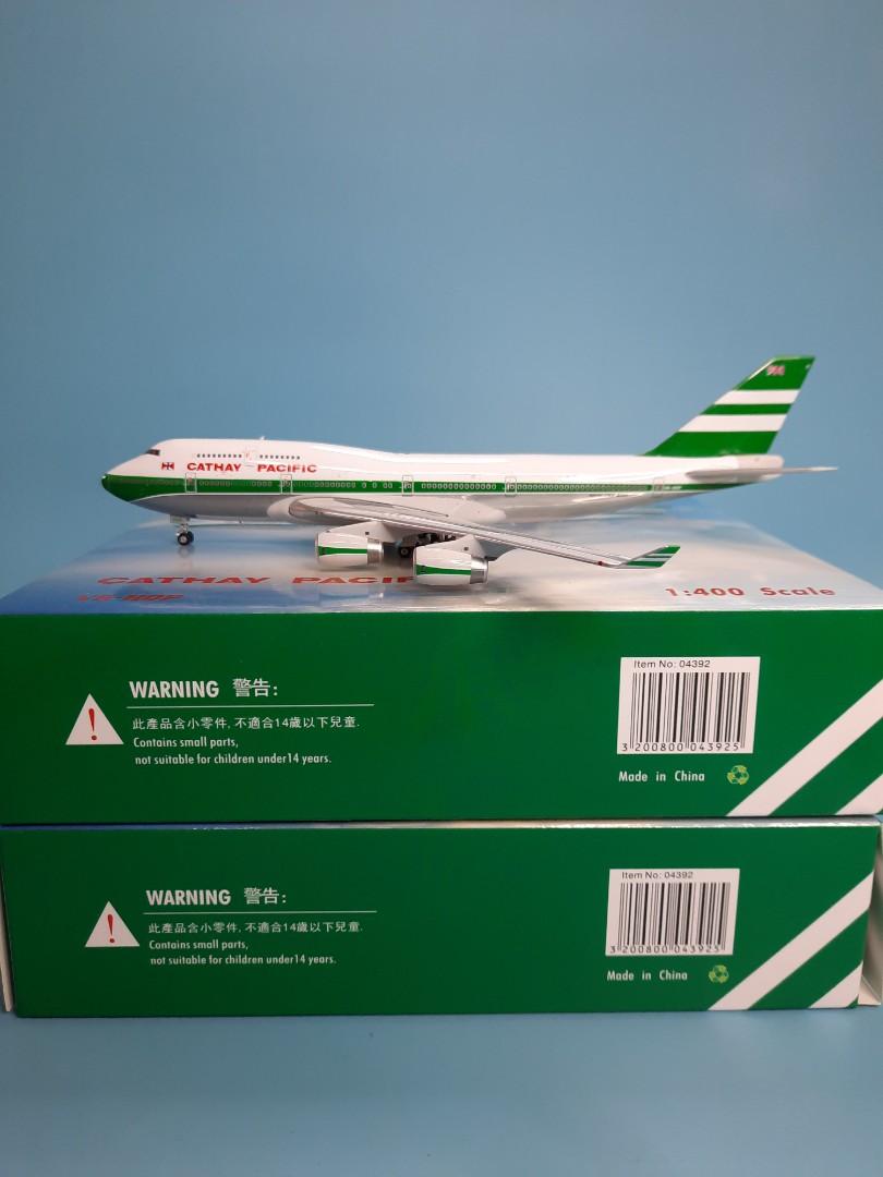 1:400 747-400 Cathay Pacific VR-HOP - last 2, 興趣及遊戲, 玩具 