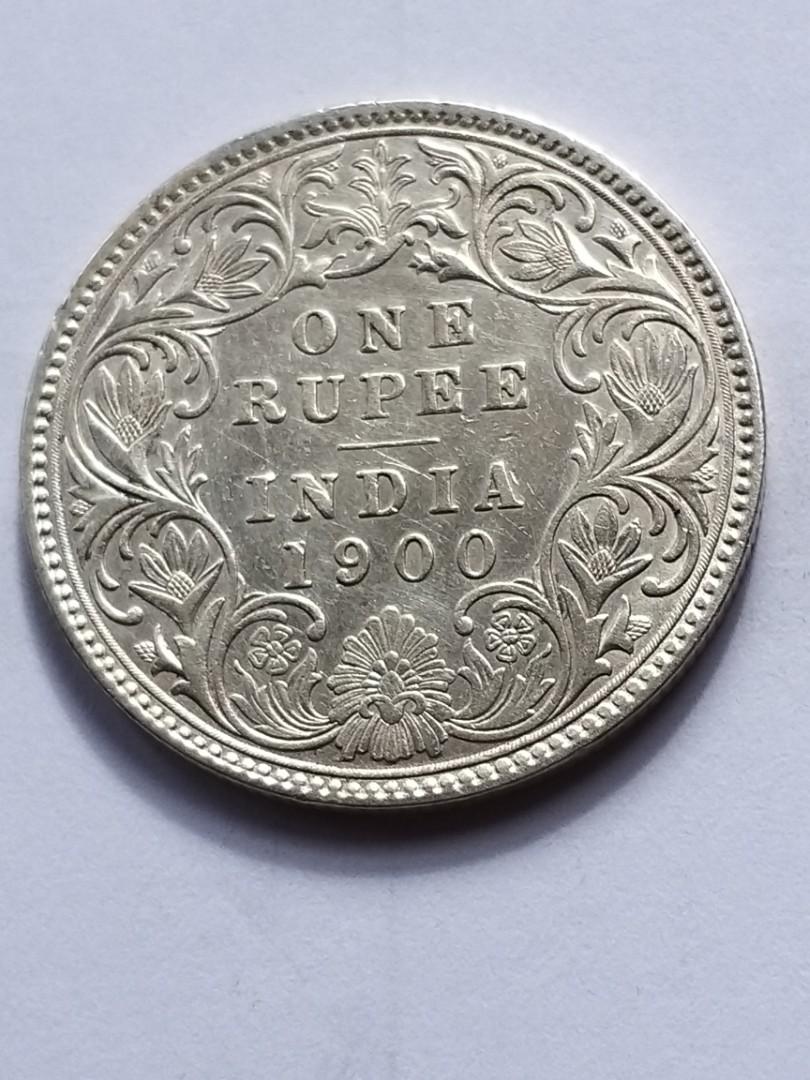 19OO年印度I盧比銀幣, 公告欄- Carousell
