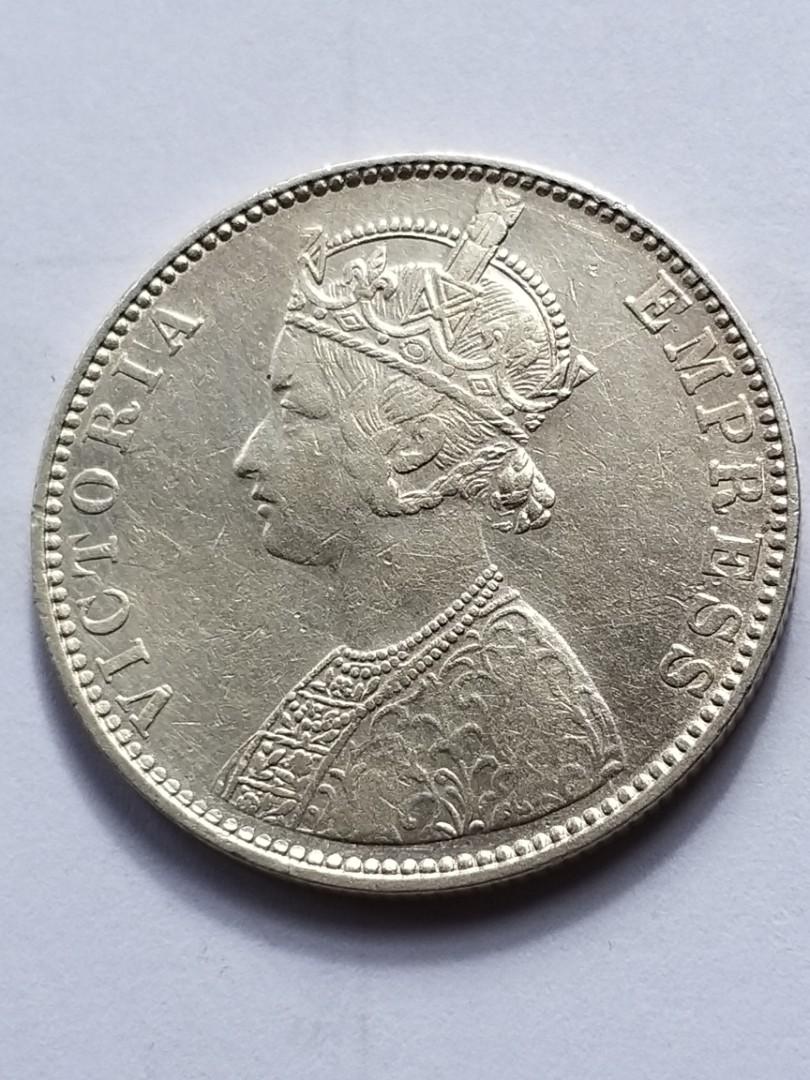 19OO年印度I盧比銀幣, 公告欄- Carousell