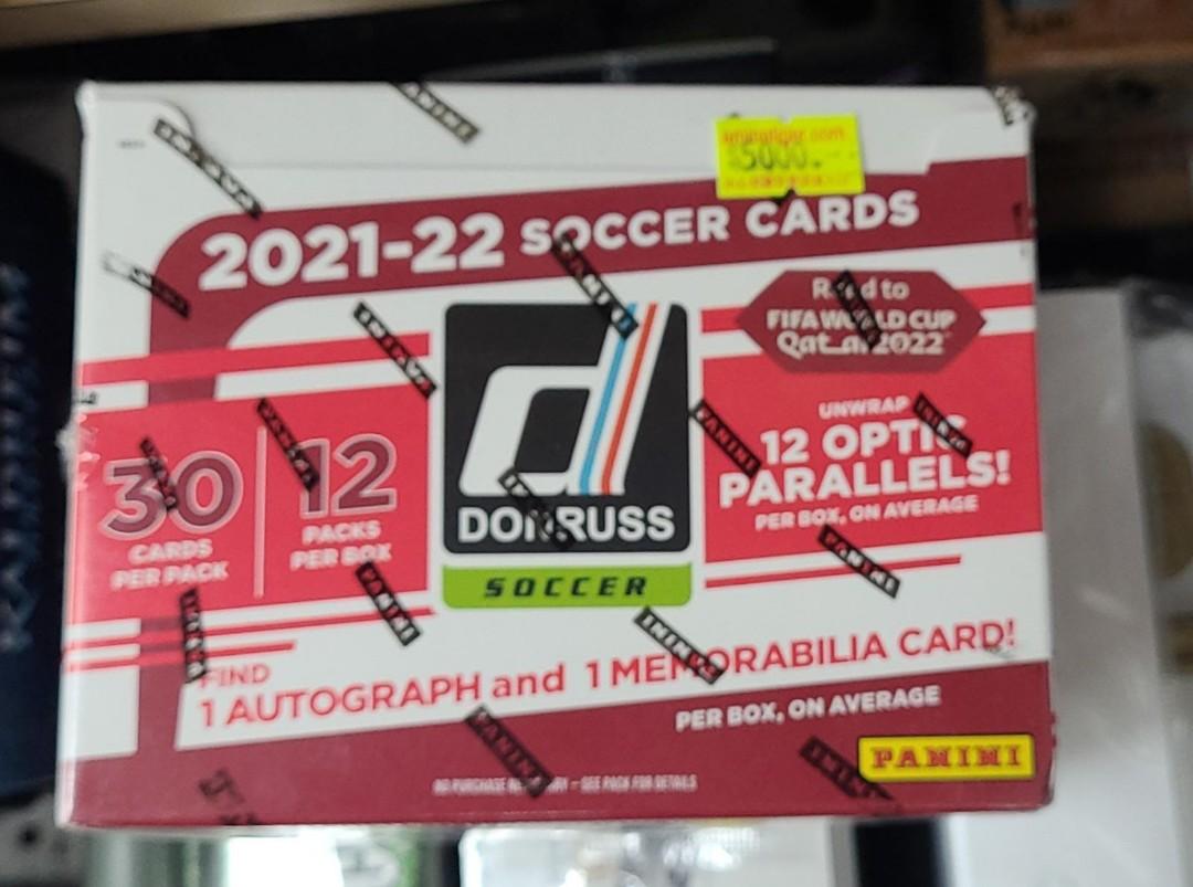足球咭》 2021-22 Donruss Soccer Road to Qatar Cards Checklist 原盒