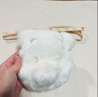 東京迪士尼 小熊維尼包 雪白維尼 小小包